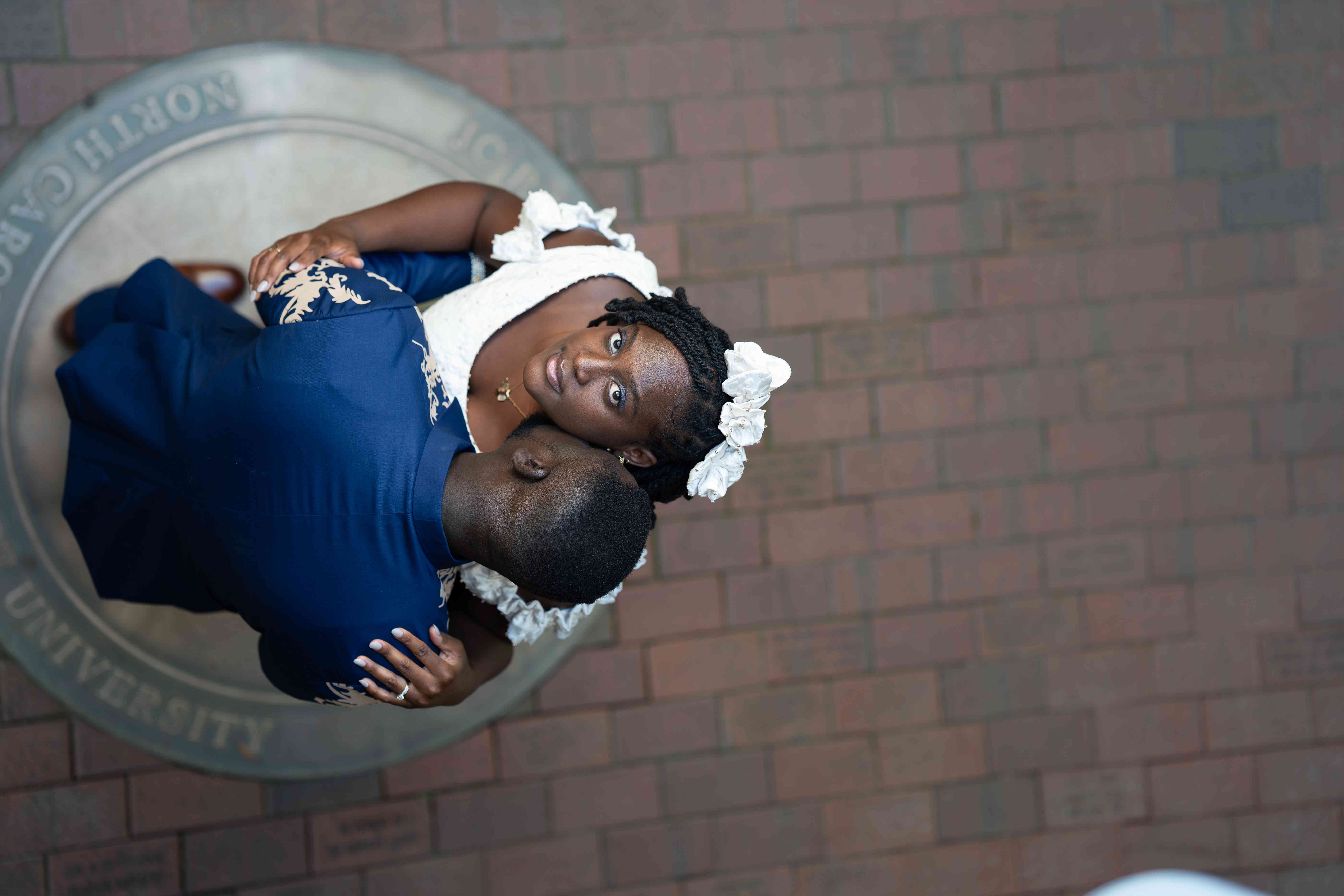 Nana and Matthew - Artistic couple photo taken from above