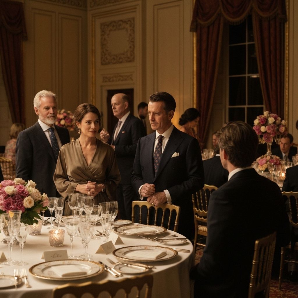 Reception dinner